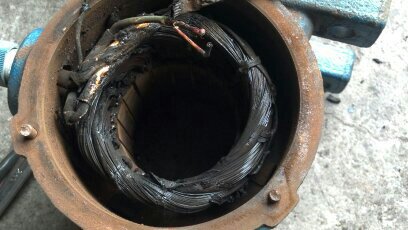 振動(dòng)電機(jī)缺相將燒壞線包